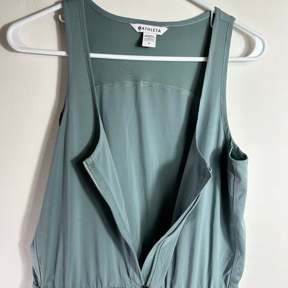 Athleta Expedition Dress Women's Size 6 Grey Blue Shorts Tennis Pickleball - Picture 5 of 8